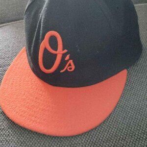 Baltimore Orioles Fitted Hat Size 7